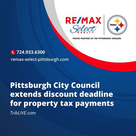 pittsburgh real estate tax payment.